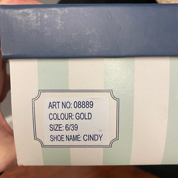 Ruby Shoo “Cindy” US size 8-8.5 (6/39) Vintage Art Deco style shoes - Picture 6 of 6